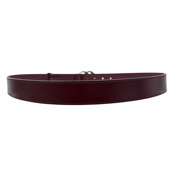 Gucci GG Marmont Belt Red Leather Gold Buckle Women Size 95/38